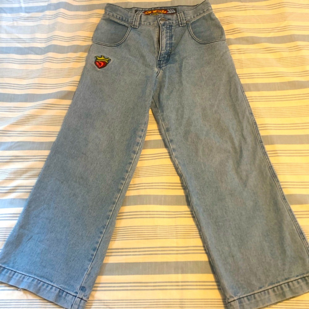 Supper sick jnco pipeline baggy jeans.